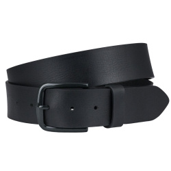 Lindenmann - módne doplnky pre mužov a ženy - Kožený opasok LINDENMANN 1000458 čierny