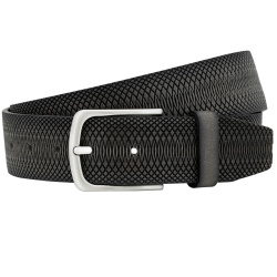 Lindenmann - módne doplnky pre mužov a ženy - Kožený opasok LINDENMANN 1000471 šedý