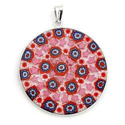 Šperky Prívesok Millefiori 36 mm - 05