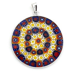 Šperky Prívesok Millefiori 36 mm - 06