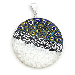 Šperky Murano Millefiori - Prívesok Millefiori 36 mm - 8