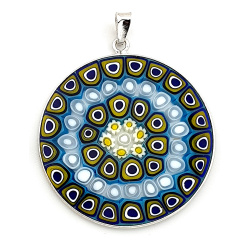 Šperky Murano Millefiori - Prívesok Millefiori 36 mm - 9