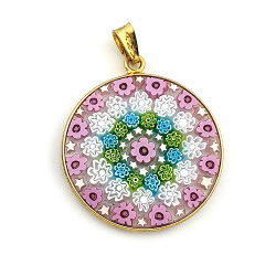 Šperky Prívesok Millefiori 26 mm - 06