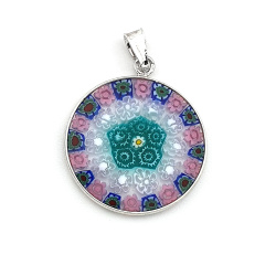 Šperky Prívesok Millefiori 23 mm - 04