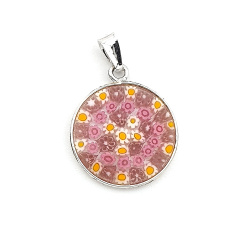 Šperky Prívesok Millefiori 18 mm - 07