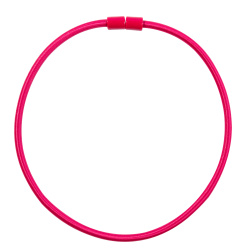 Šperky ZSISKA - Náhrdelník - šnúra CORD - ružová