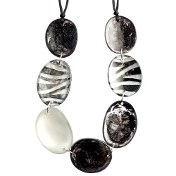 Šperky ZSISKA - Náhrdelník LILITH šedý