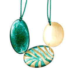 Šperky ZSISKA - Náhrdelník LILITH 3 zelený