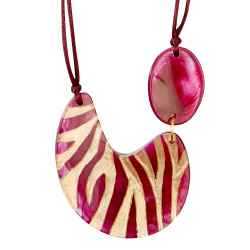 Šperky ZSISKA - Náhrdelník LILITH 2 ružový