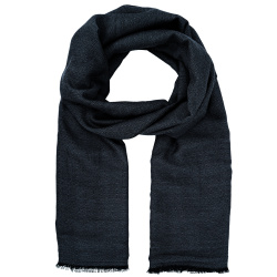 Lindenmann - módne doplnky pre mužov a ženy - Pánsky bavlnený šál LINDENMANN 6300110 šedý