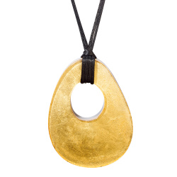 Šperky ZSISKA - Náhrdelník RHAPSODY hnedo-zlatý