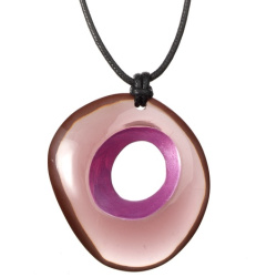 Šperky ZSISKA - Náhrdelník CRESCENCE - ružový