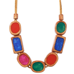 Šperky ZSISKA - Náhrdelník FARA - zlatý