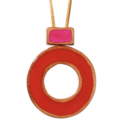 Šperky ZSISKA - Náhrdelník FARA 2 - medenný