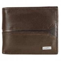 Lindenmann - módne doplnky pre mužov a ženy - Kožená peňaženka G.Chabrolle 90002 hnedá