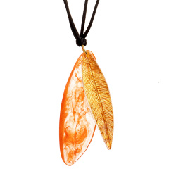 Šperky ZSISKA - Náhrdelník MAJESTIC 2 - oranžový