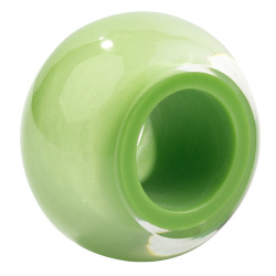 Šperky ZSISKA - Náhrdelník - Korálka VIVE okrúhla - zelená