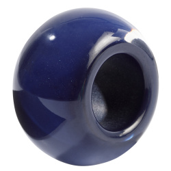 Šperky ZSISKA - Náhrdelník - Korálka VIVE okrúhla - tmavomodrá