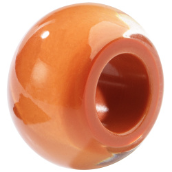 Šperky ZSISKA - Náhrdelník - Korálka CHILL - oranžovo-hnedá