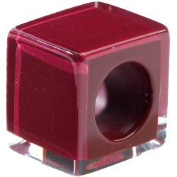 Šperky ZSISKA - Náhrdelník - Korálka CHILL okrúhla - bordová