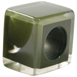 Šperky ZSISKA - Náhrdelník - Korálka CHILL - olivová