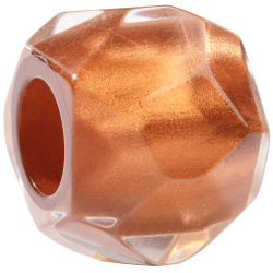 Šperky ZSISKA - Náhrdelník - Korálka GLITZ - medená