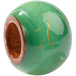 Šperky ZSISKA - Náhrdelník - Korálka MUSEE - zeleno-medená