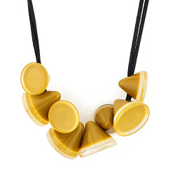 Šperky ZSISKA - Náhrdelník NANA 8 - žltý