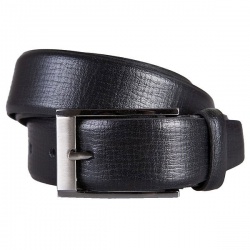 Lindenmann - módne doplnky pre mužov a ženy - Kožený opasok Lindenmann 743 čierny