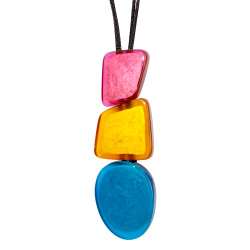 Šperky ZSISKA - Náhrdelník GLOW PRUE 3 farebný