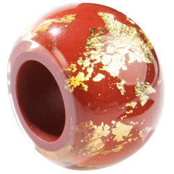 Šperky ZSISKA - Náhrdelník - Korálka GLAM - červeno-zlatá