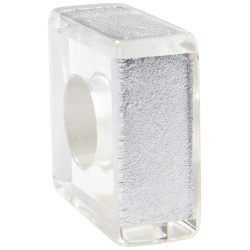 Šperky ZSISKA - Náhrdelník - Korálka GLITZ - strieborná