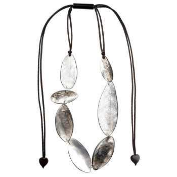 Šperky ZSISKA - Náhrdelník MAJESTIC 7 - sivý