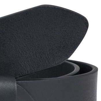 Lindenmann - módne doplnky pre mužov a ženy - Kožený opasok LINDENMANN 1000458 čierny