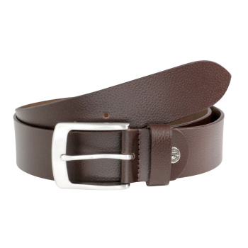 Lindenmann - módne doplnky pre mužov a ženy - Kožený opasok LINDENMANN 1000467 tmavo hnedý