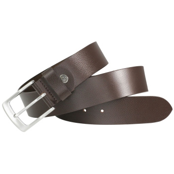 Lindenmann - módne doplnky pre mužov a ženy - Kožený opasok LINDENMANN 1000467 tmavo hnedý