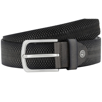 Lindenmann - módne doplnky pre mužov a ženy - Kožený opasok LINDENMANN 1000471 šedý