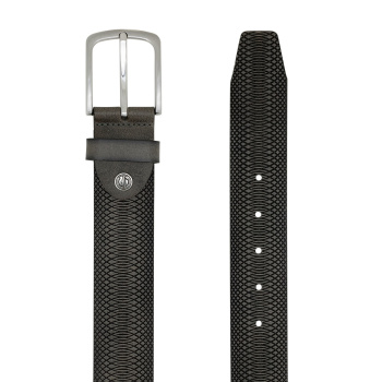 Lindenmann - módne doplnky pre mužov a ženy - Kožený opasok LINDENMANN 1000471 šedý