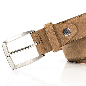 Lindenmann - módne doplnky pre mužov a ženy - Kožený opasok LINDENMANN 1007331 svetlo hnedý