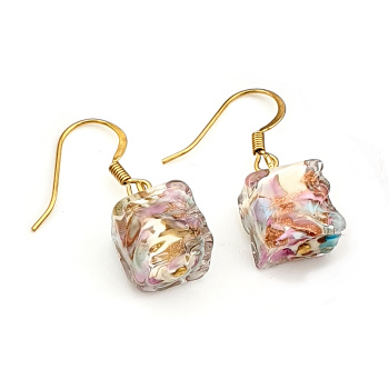 Šperky Murano Millefiori - Náušnice SIERRA - ružové