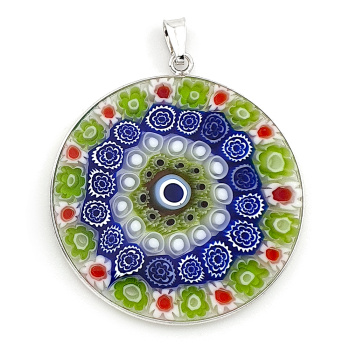 Šperky Prívesok Millefiori 36 mm - 03