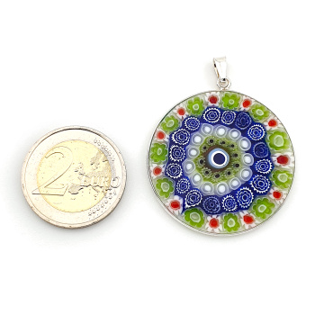 Šperky Prívesok Millefiori 36 mm - 03
