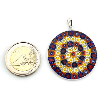 Šperky Prívesok Millefiori 36 mm - 06