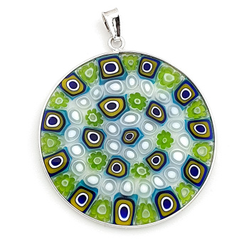 Šperky Prívesok Millefiori 36 mm - 07