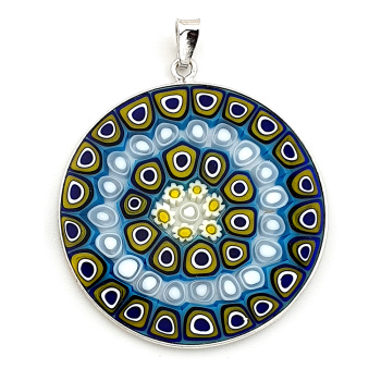 Šperky Murano Millefiori - Prívesok Millefiori 36 mm - 9