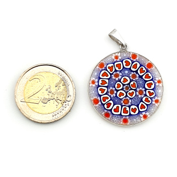 Šperky Prívesok Millefiori 32 mm - 03