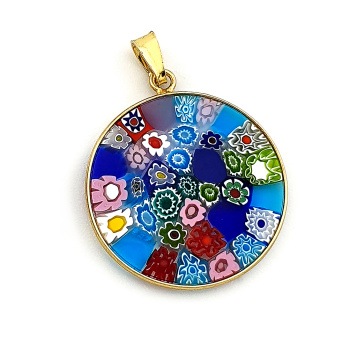Šperky Prívesok Millefiori 26 mm - 02