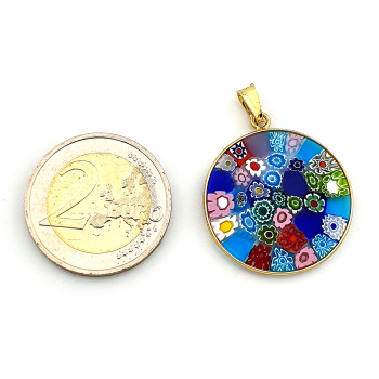 Šperky Prívesok Millefiori 26 mm - 02