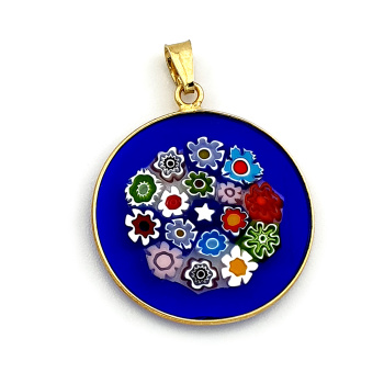 Šperky Prívesok Millefiori 26 mm - 03