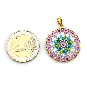 Šperky Prívesok Millefiori 26 mm - 06